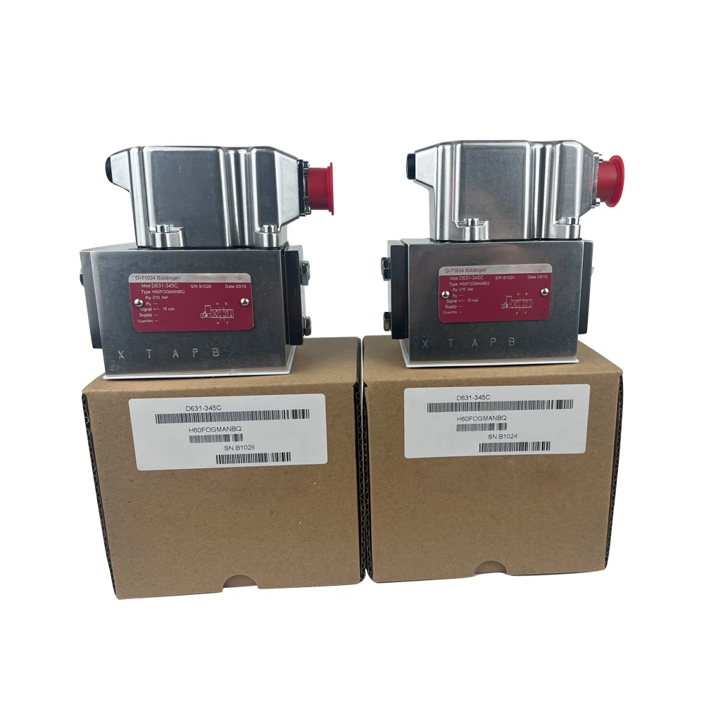 G631-3806b/3600b/3006b Serie G631 3004B H40JOFM4VBR Servoventil oder Durchflussregelventileverteiler