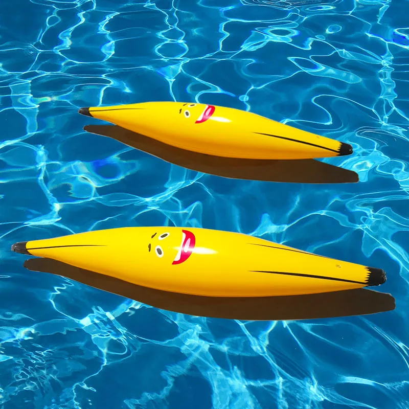 1.8 metros inflável banana verão brinquedo de água piscina flutuador balão barra atmosfera adereços feliz aniversário festa decoração