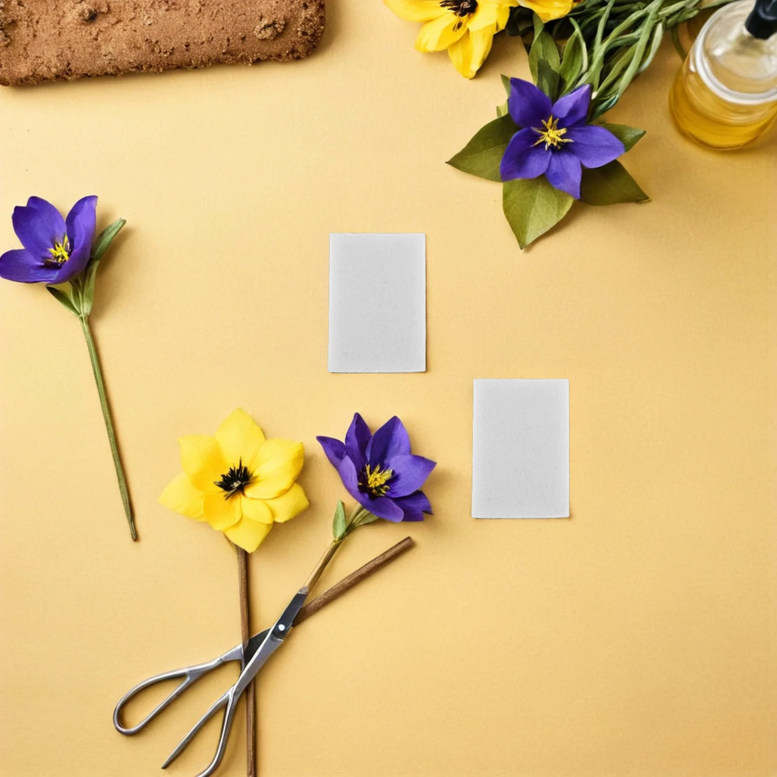 

20Pcs Mini Ink Blending Foams Tool White Rectangle Replacement Foam Pads for Scrapbooking Card Making Mixed Media Projects