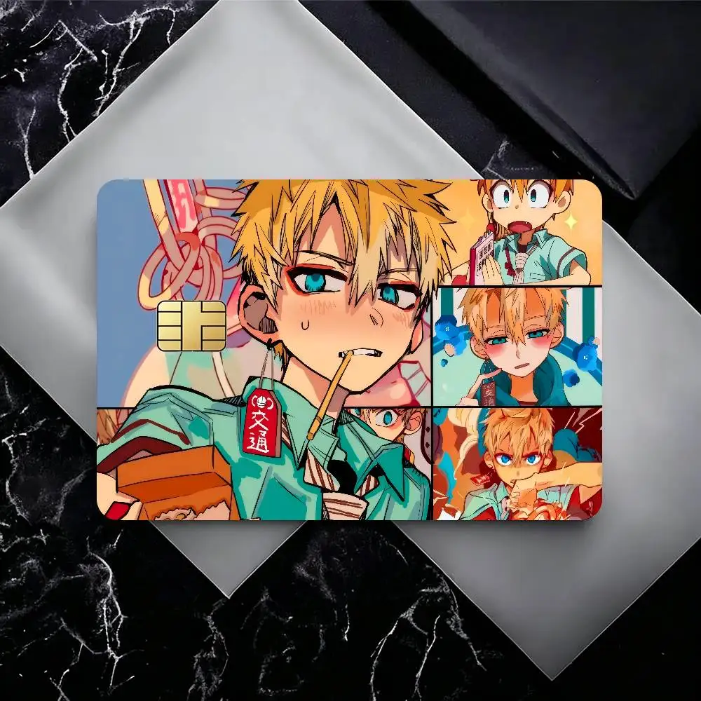 K-Kou Minamoto Toilet-Bound  Diy Credit Debit Card Sticker Party Sticker Decoration Waterproof Small Chip Card Skin Sticker