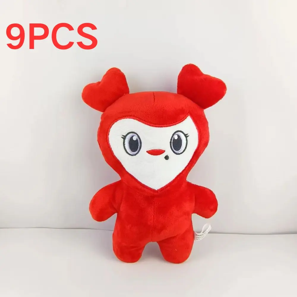 25 cm 9PCS/lot lovelys Plush Korean Super Star Plush Toys Cartoon Animal TWICE Momo Doll Pillows for Fans Girls Birthday Gifts