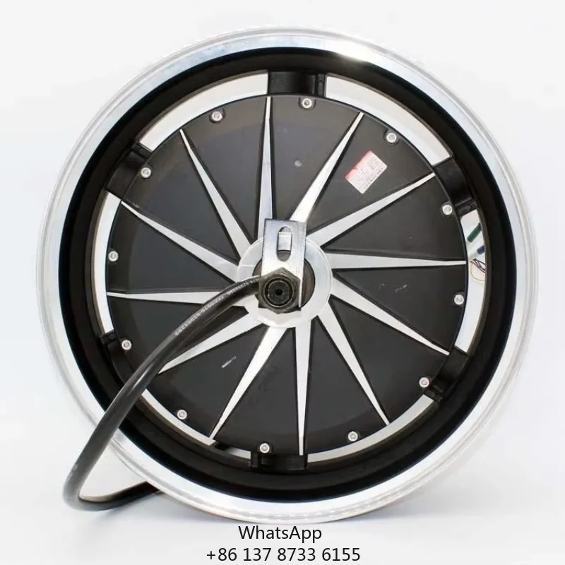 

14 Inch HY Series 3KW 72V Hub Motor High Performance Motor For Electric Motorcycle