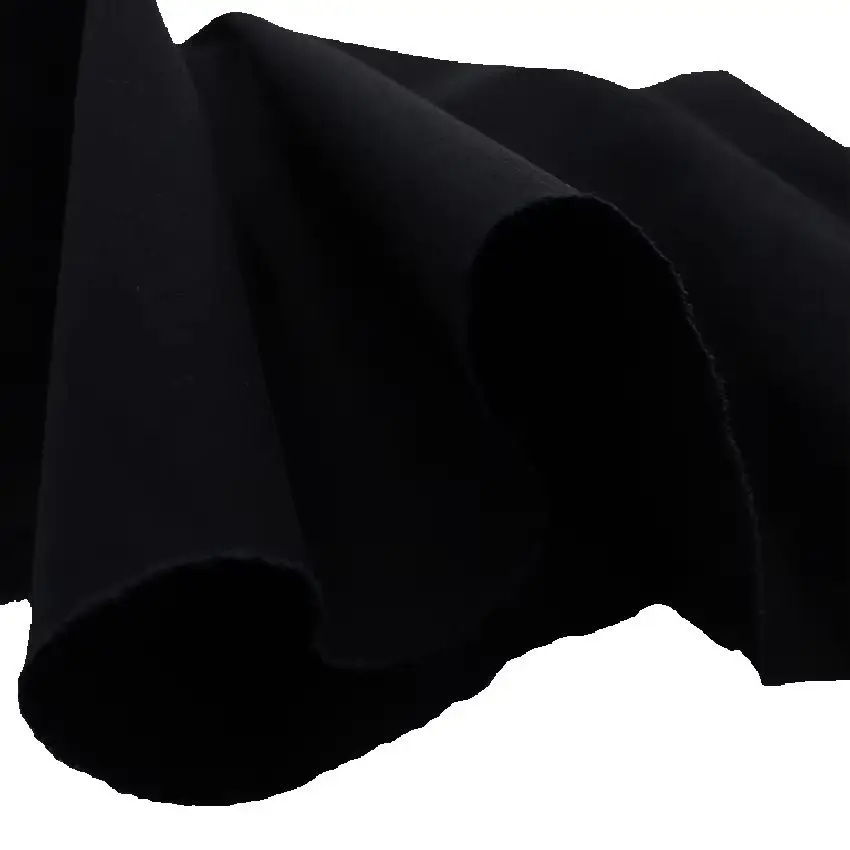 CMCYILING Black Cotton Fabric For Sewing Dresses Skirt Clothing Poplin Cloth Home Textile Woven Telas Tecido 50CM*150CM