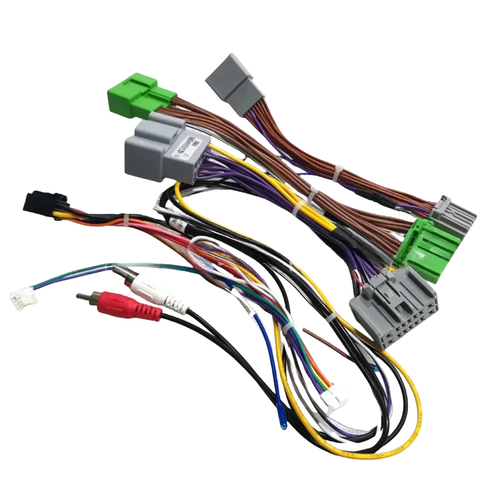 

Автомобильный аудио жгут проводов с коробкой Canbus для Volvo S60 XC60 V60 2007-2013, стерео 16-контактный CD/DVD Android 2 Din GPS видеоплеер