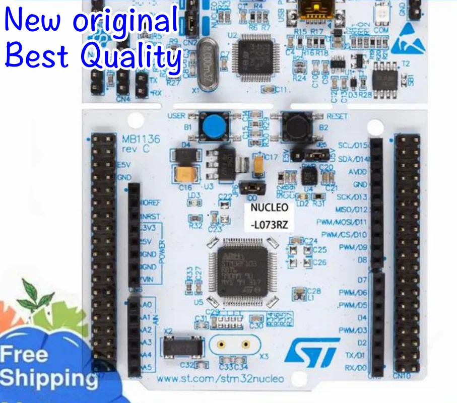 

1PCS~5PCS/LOT NUCLEO-L073RZ NUCLEO-64 STM32L073 Development board