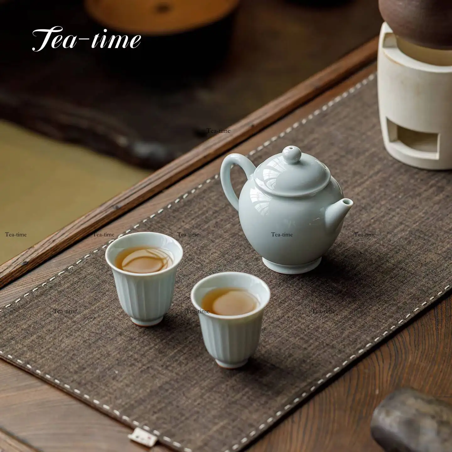 Antique Tea Teapot Cups Set Ceramic Home Kung Fu Tea Set Gift Chinese Cup Accessories Gongfu Gaiwan Porcelain Teacup Luxury Tool view 2