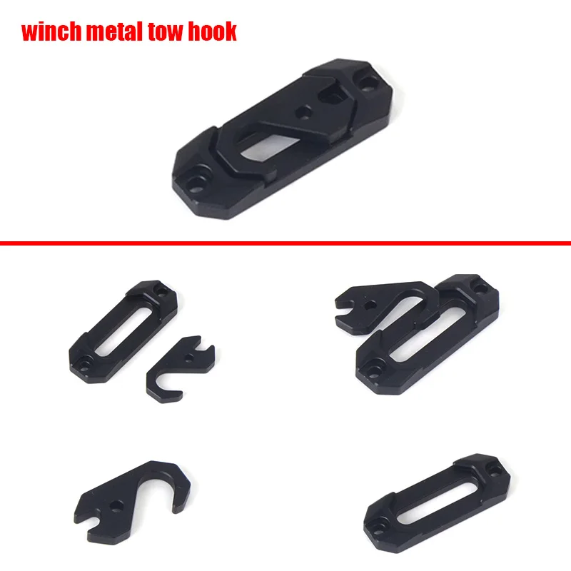 

Mood Pieces Decoration Parts Trailer Hook Tow Hook Fixing Buckle for 1/10 RC Crawler Car Traxxas AXIAL TRX4 AXIAL SCX10 RC4WD