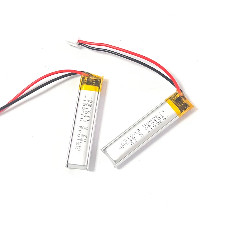 501040 180mAh 3.7V Li-Polymer Lithium Rechargeable Battery for Children's Bracelet Locator Beauty Instrument Electric Toothbrush