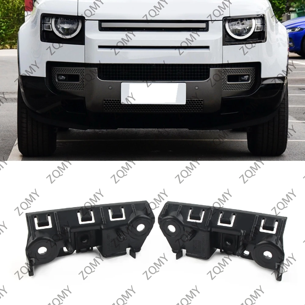 1pcs Car Front Bumper Mount Bracket Accessories For Land Rover Defender 90 110 2020 2021 2022 LR132643 LR132641