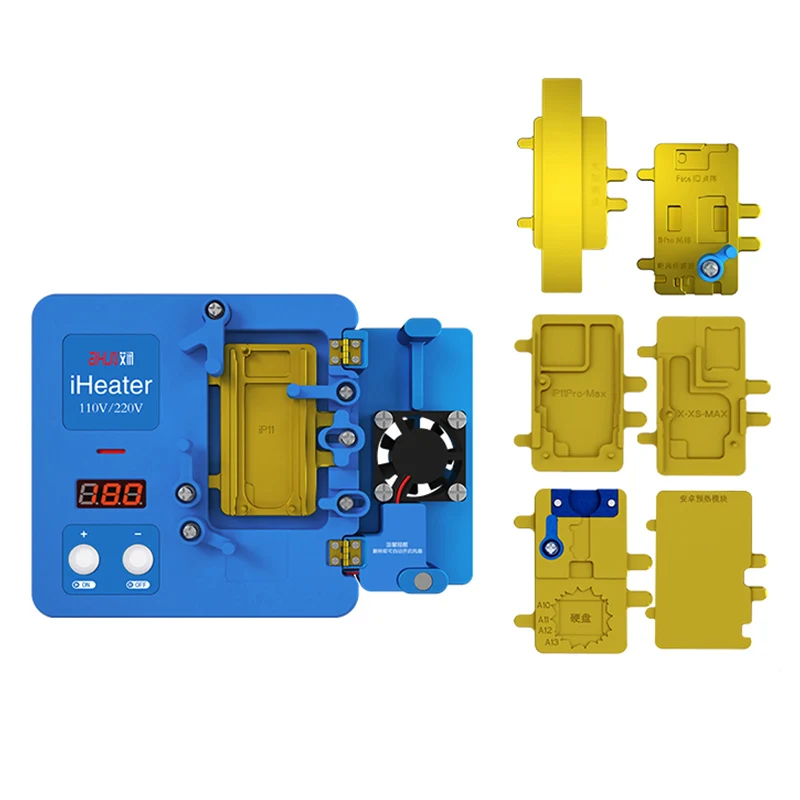 IHeater-estación de precalentamiento de 220V/110V, plataforma de termostato, placa calefactora para IPhone Android 11 Pro X XS MAX, accesorio de placa base