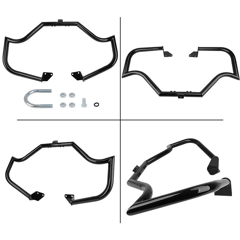 

Motorcycle Mustache Engine Guard Highway Crash Bar Protector For Dyna models 2006-2017 2016 2015 2014 2013 2012 2011 2010