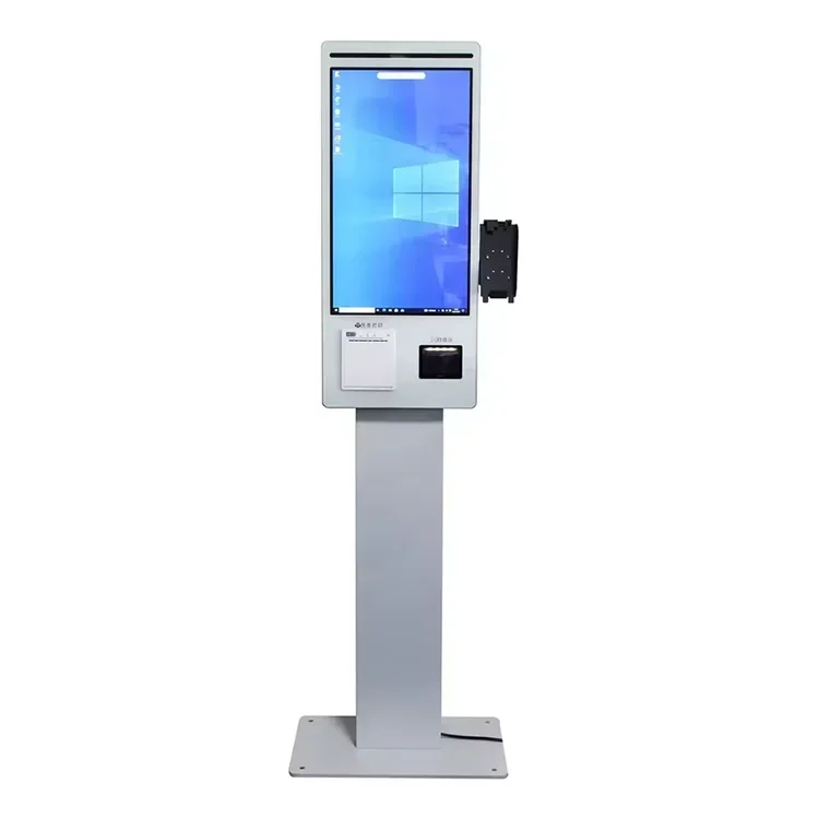 indoor  touch screen kiosk windows car parking pos system machine self-service payment kiosk with