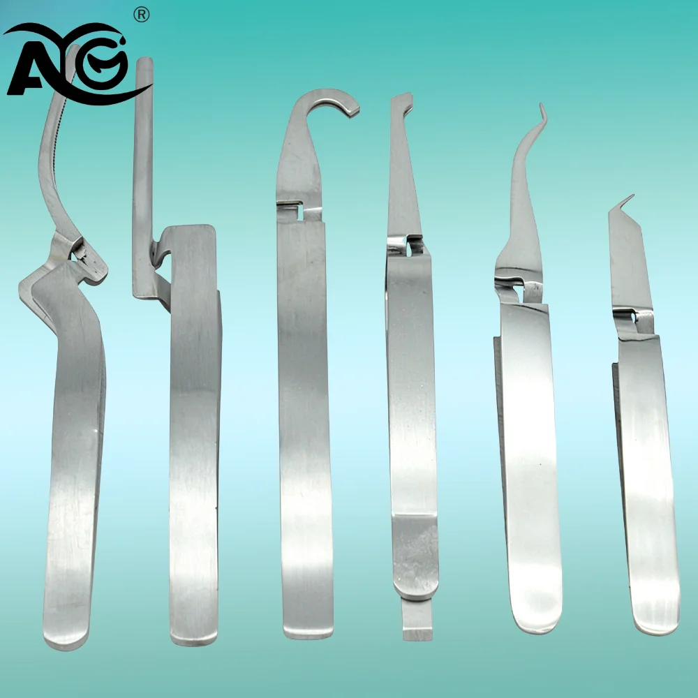 AG Dental Orthodontic Posterior Brackets Buccal Tube Lingual Buttons Bonding Tweezer Holder Placer Articulating Paper Tweezers