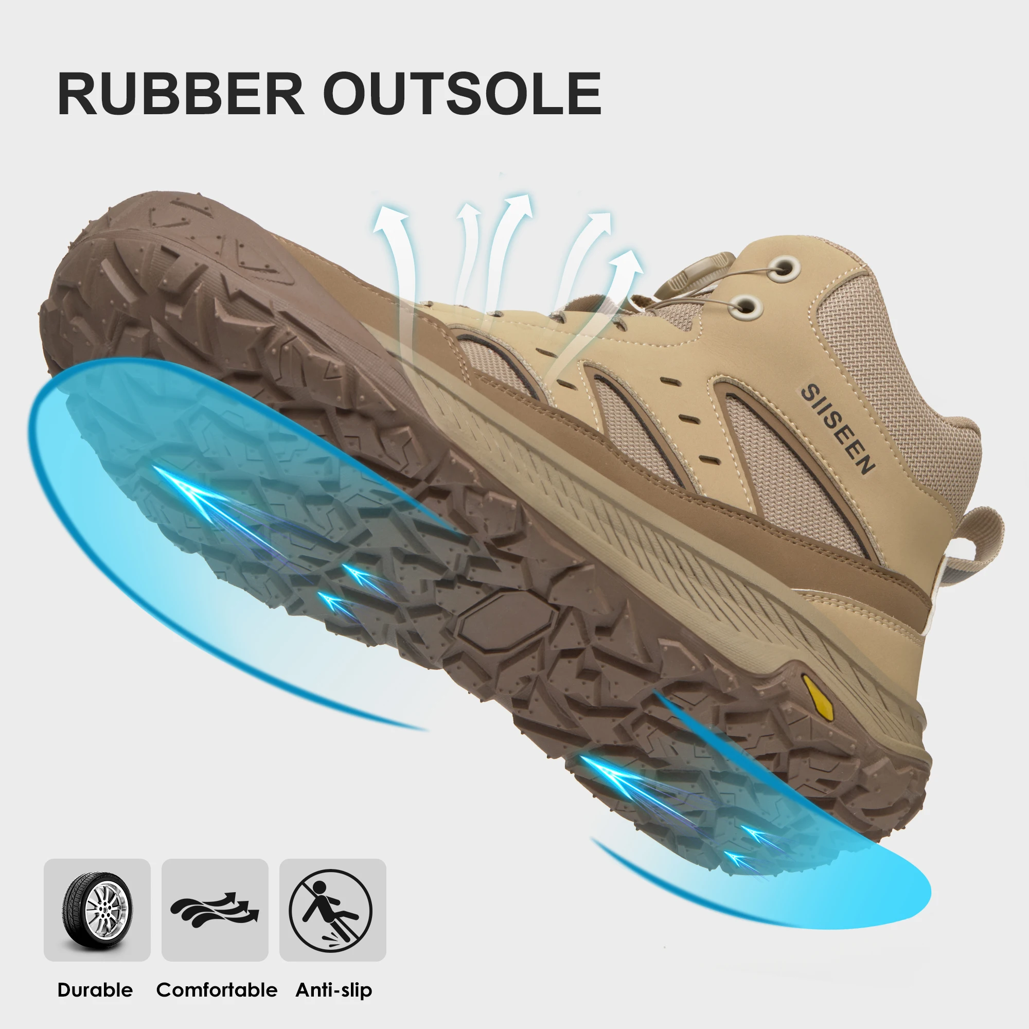 2026 Men's Fashion Safety Shoes Anti-Crush And Piercing Resistant Outdoor Work Boots Unbreakable Durability Labor Protection Foo
