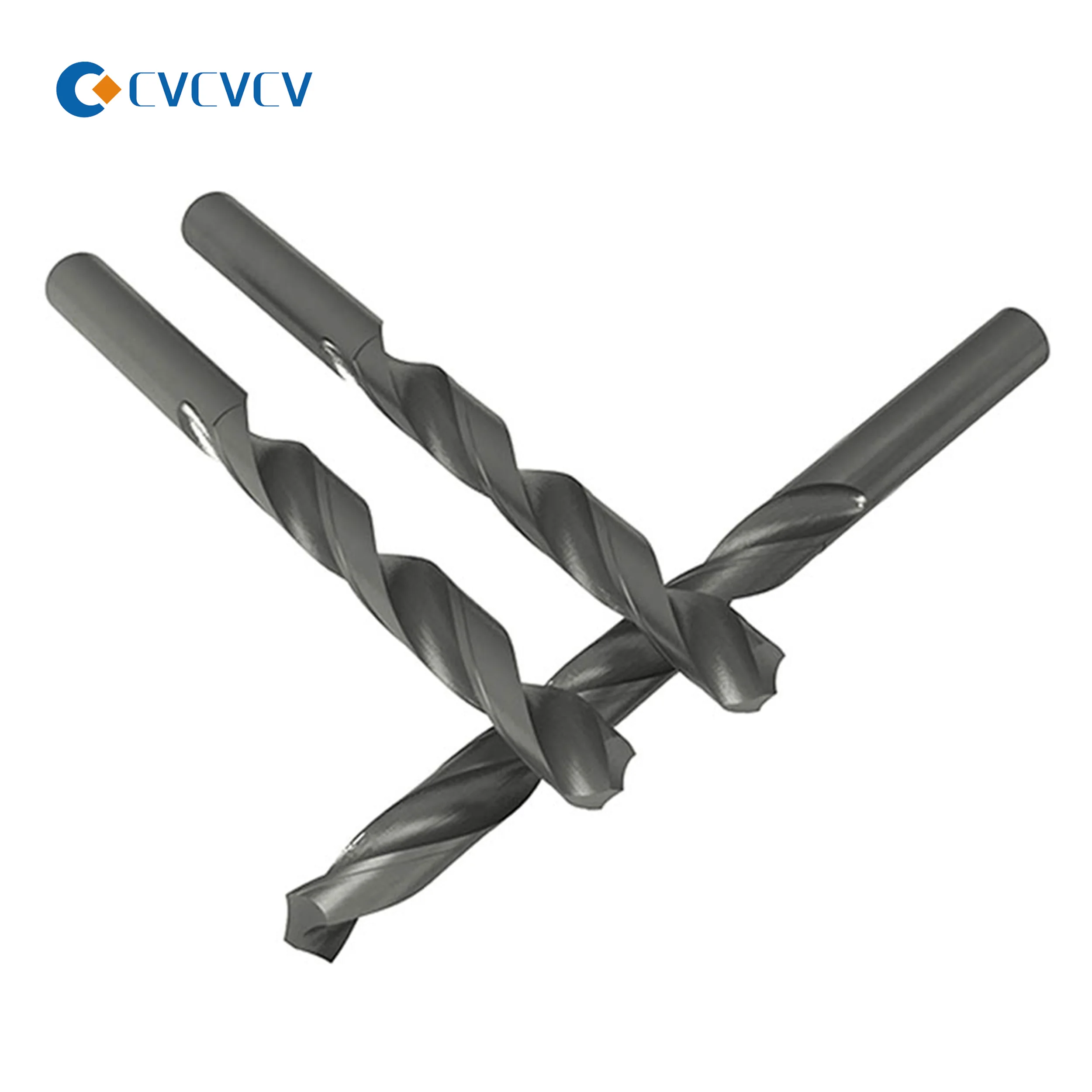 Twistdrill ad alta durezza foratura per la lavorazione del legno in plastica 4341 acciaio ad alta velocità codolo dritto Rolling Drillbit Sharp resistente all'usura