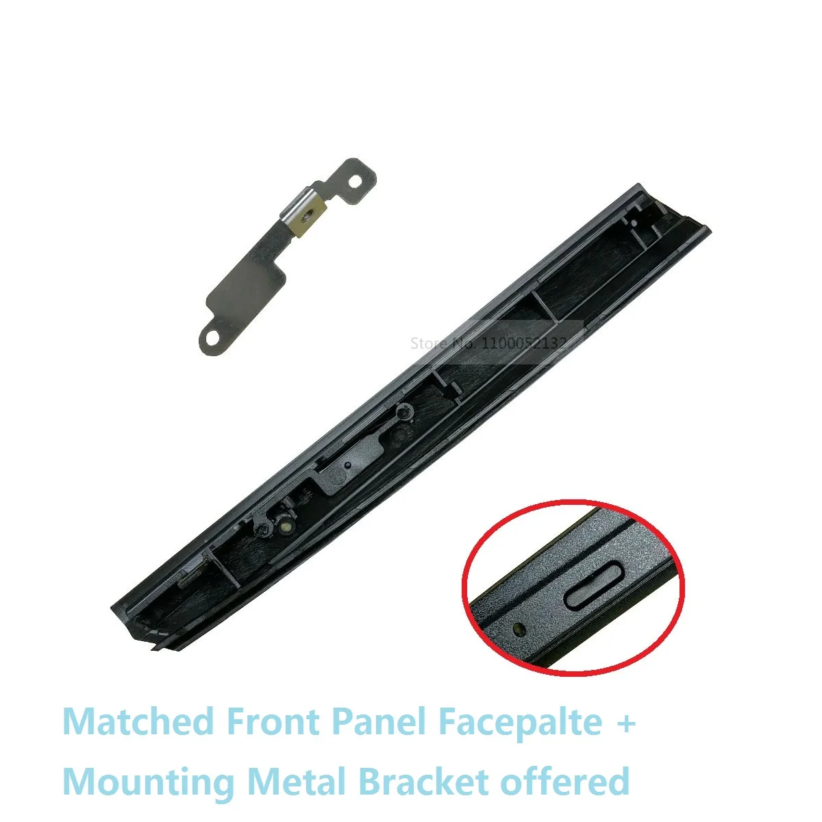 DVD ODD Optical Drive Bezel Front Panel Faceplate Decorative Cover Baffle Bracket Holder for HP EliteBook 2560p 2570p Series