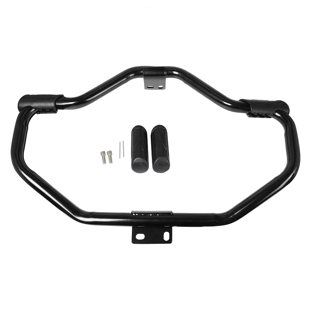 Osłona silnika wąsów Highway Crash Bar dla Harley Sportster XL883 XL1200 04-23