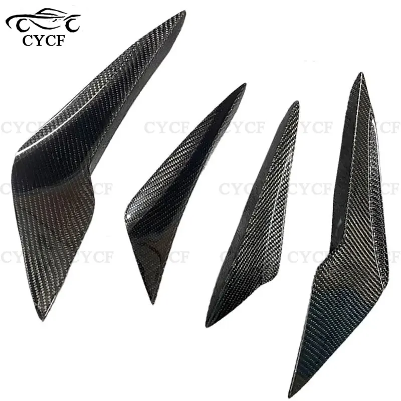 Suitable for Toyota FT86 GT86 front bumper inner carbon fiber fiberglass front bumper divider