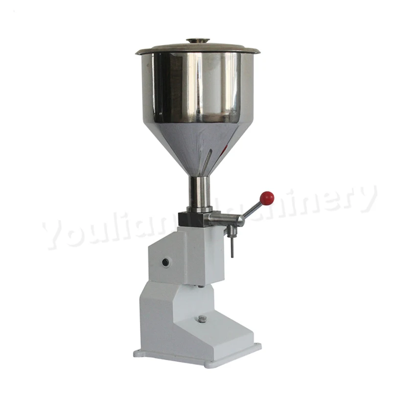 A03 Manual 5-50ML Bottling Filler Jam and Tamato Sauce Cream Paste Jar Bottle Filling Machine