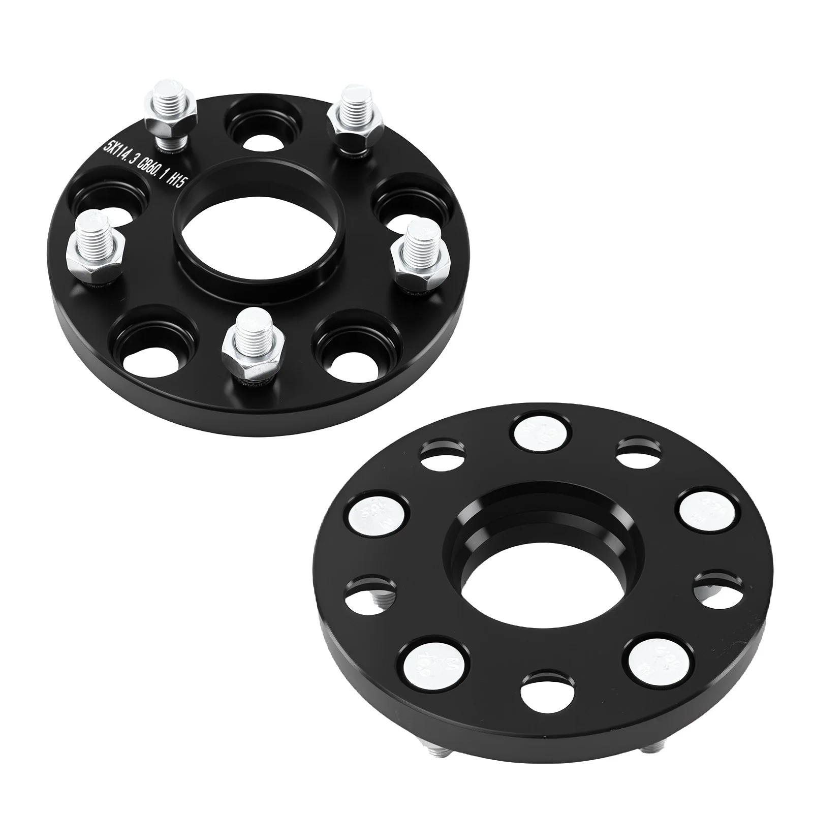 

2PCS 15mm Hub Wheel Spacers for Lexus RC350 2015-2021 5x114.3 60.1mm M12x1.5