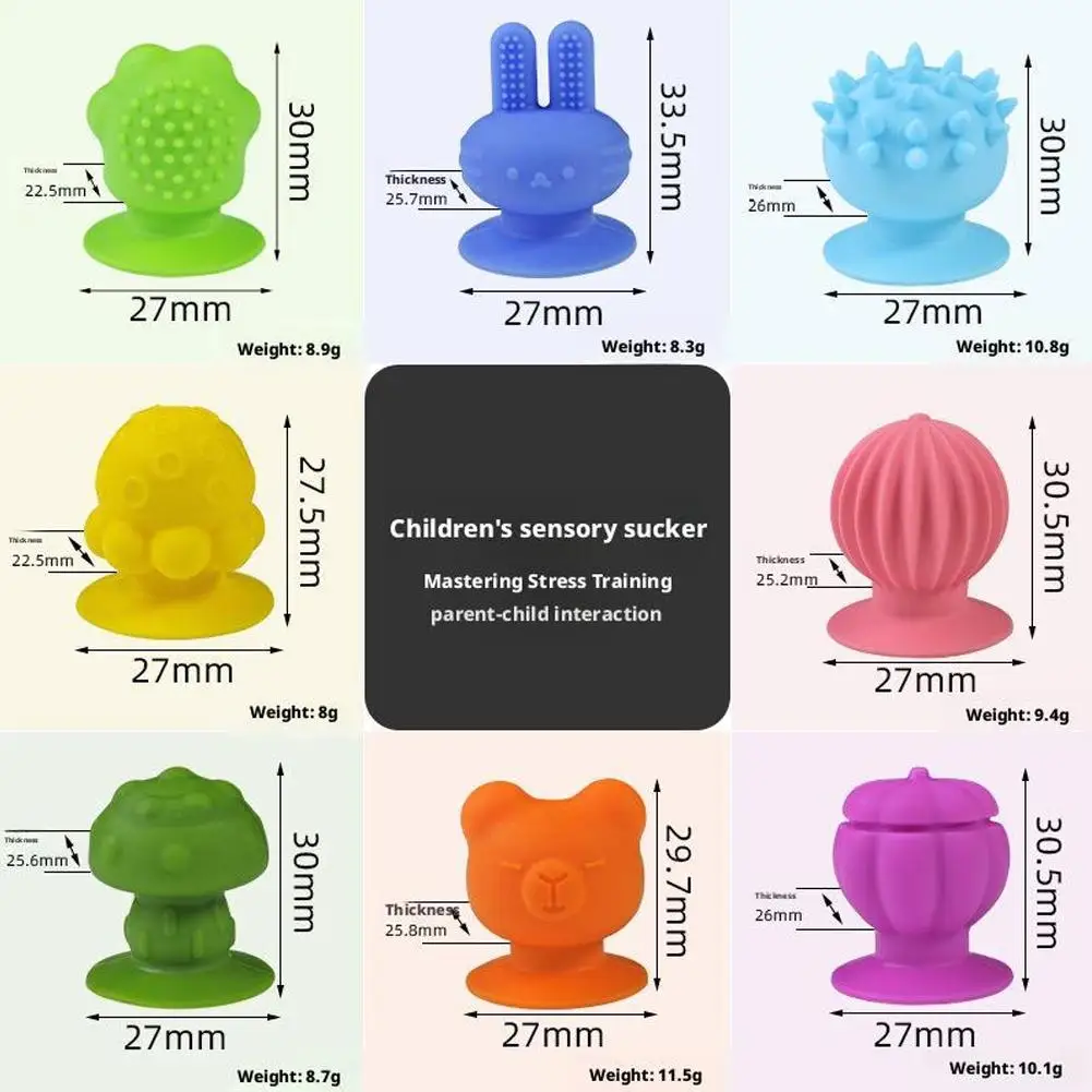ポップイットフィジェットトイ、子供と大人のための感覚玩具、シリコン製吸盤付き感覚ポッパー、不安やストレス解消、ADHD、自閉症のためのツール