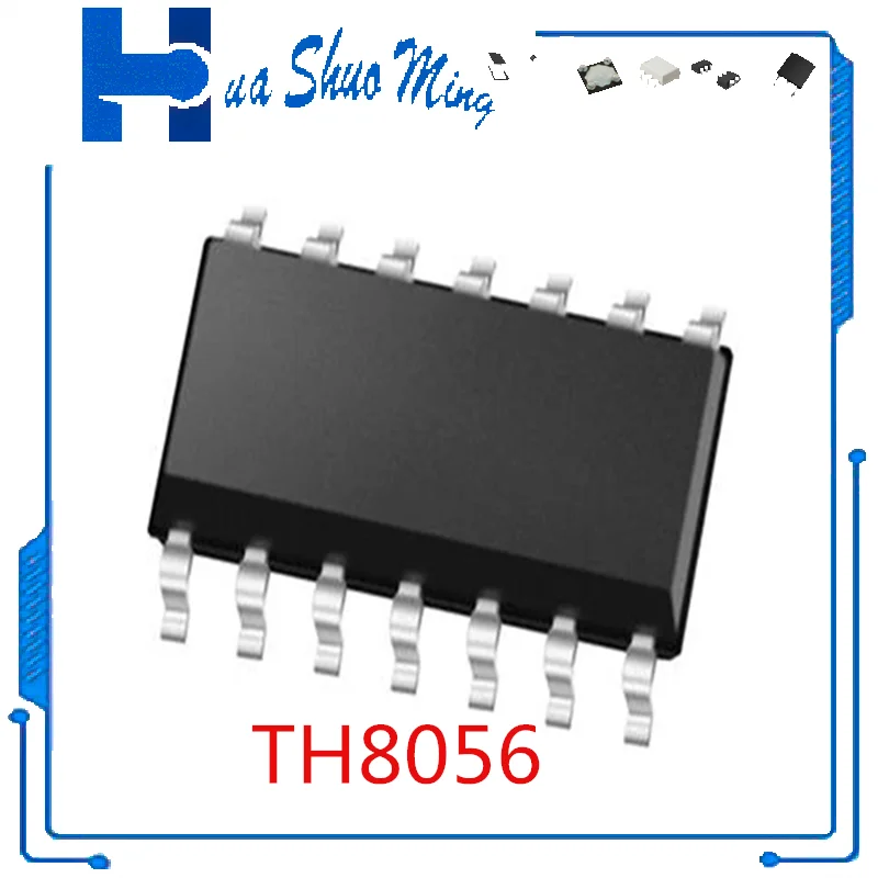 10 Pcs/Lot   TH8056KDCA TH8056 SOP14 74LS122N DIP14