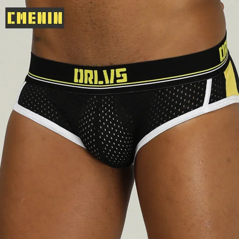 Sexy Men Underwear Male Panties Briefs Cotton Gay Breathable Jockstrap Mens  U Pouch Biniki Underpants Hombre Cuecas OR192