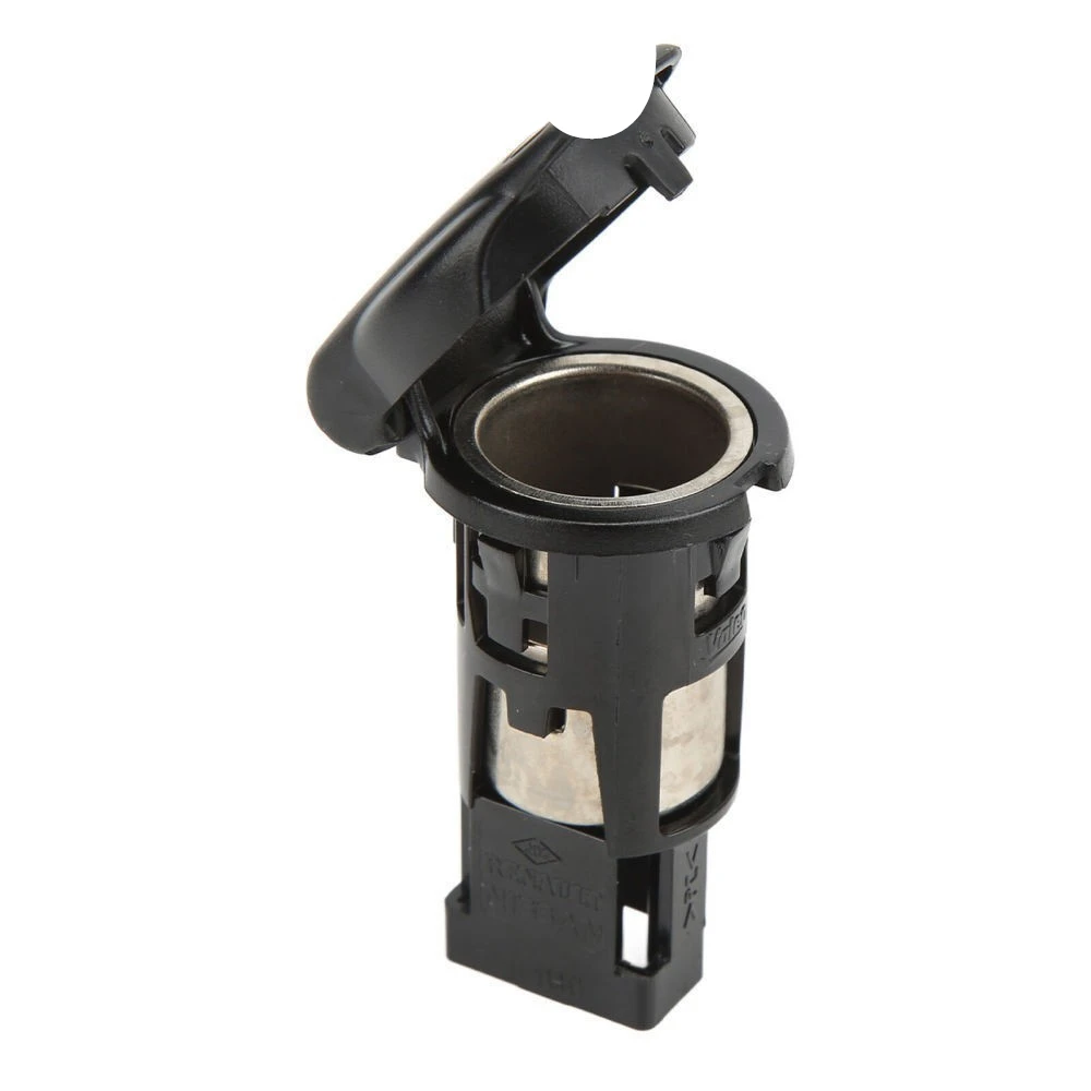 Auto Cigarette Lighter Socket 253312923R, 12V 120W High Efficiency Power Outlet Fit for Renault For Megane For Koleos