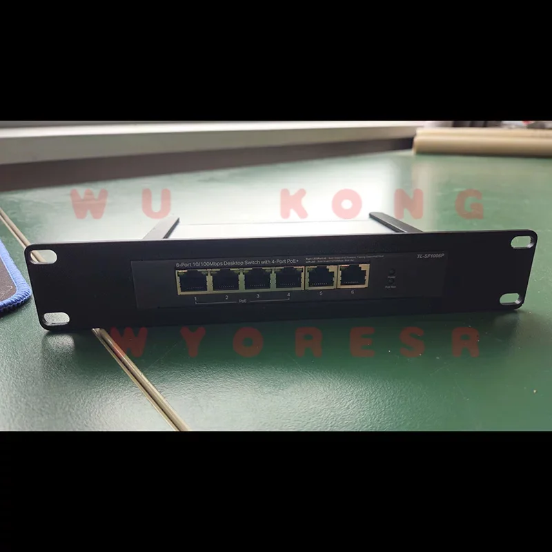 WYORESY for TP-Link SG108/SF1006P/SG608E Switch Rack Bracket Fast Heat Release Prevent Device Overheating Failure Issue
