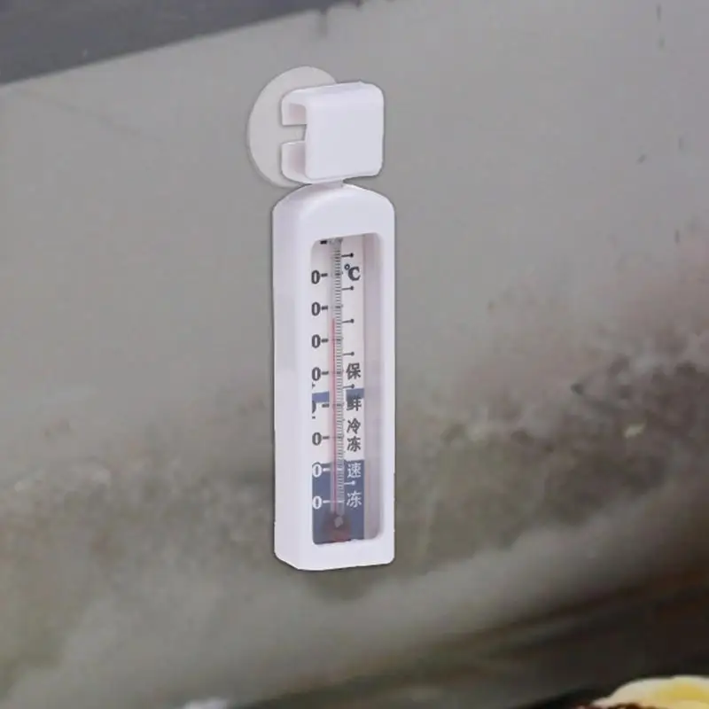 Refrigerator Freezer Thermometer Fridge Refrigeration Temperature Gauge Wall Hanging Thermometer Freezer Versatile Unit Count