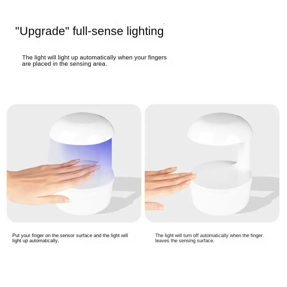 Sèche-ongles USB 21W, lampe UV LED, outils de manucure, blanc, séchage rapide, durcissement pour vernis à ongles en gel, 1 pièce