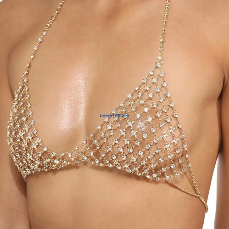 

Y51d 1pcs Bra Bra Chain Nightclub Nightclub Nightclub Cheape для женщин и девочек