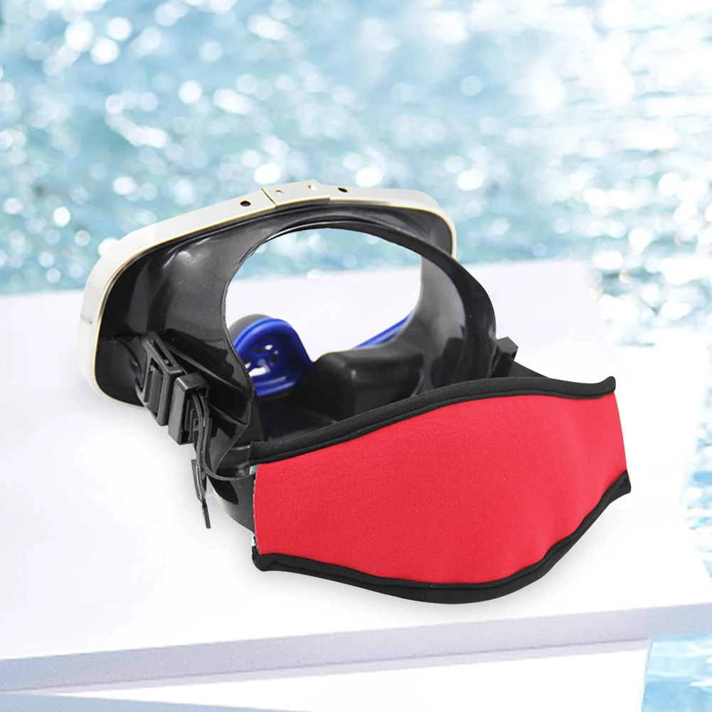 Diving Mask Slap Strap Non-Slip Scuba Mask Straps Adjustable Neoprene Mask Strap Cover Goggle Strap Covers Water Sports