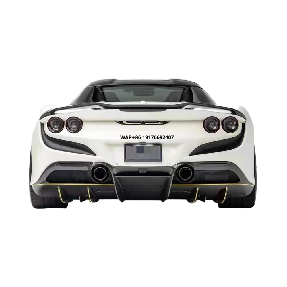 

ForFerrari F8 Body Kit F8 Upgrades Novt Style Carbon Fiber Diffuser