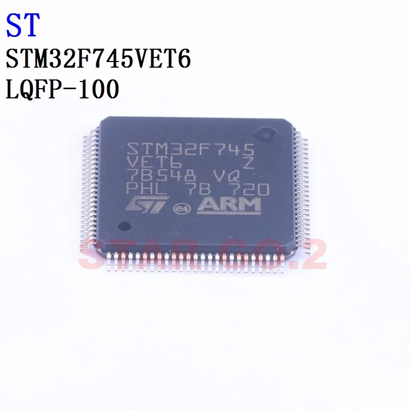 

1PCSx STM32F745VET6 LQFP-100 ST Microcontroller