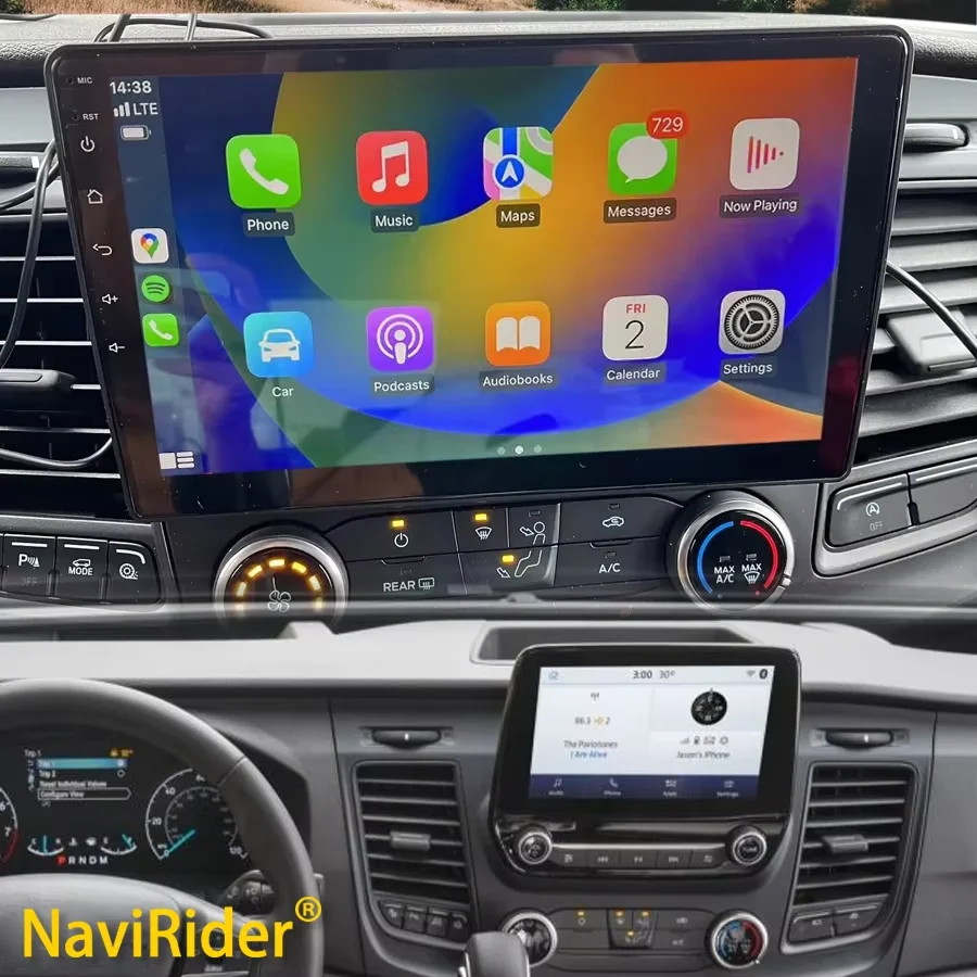 For Ford Transit Custom Van Bj 2018 2020 2021 Android System 10.1“Screen Car Radio Multimedia Player GPS Carplay Navigation Auto