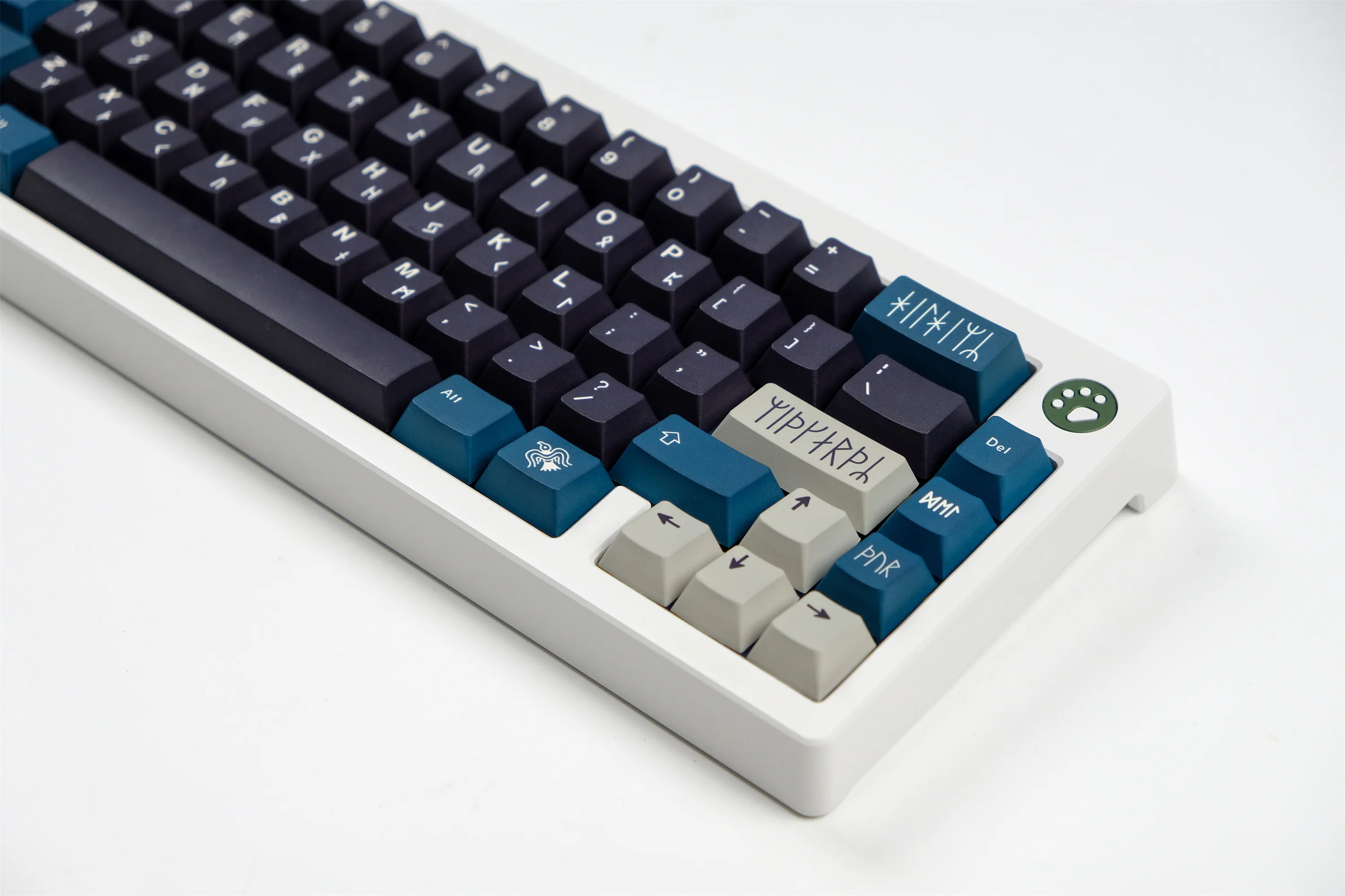 GMK North-tecla PBT para teclado mecánico, accesorio con 129 teclas, perfil de cereza, DYE-SUB, personalizado