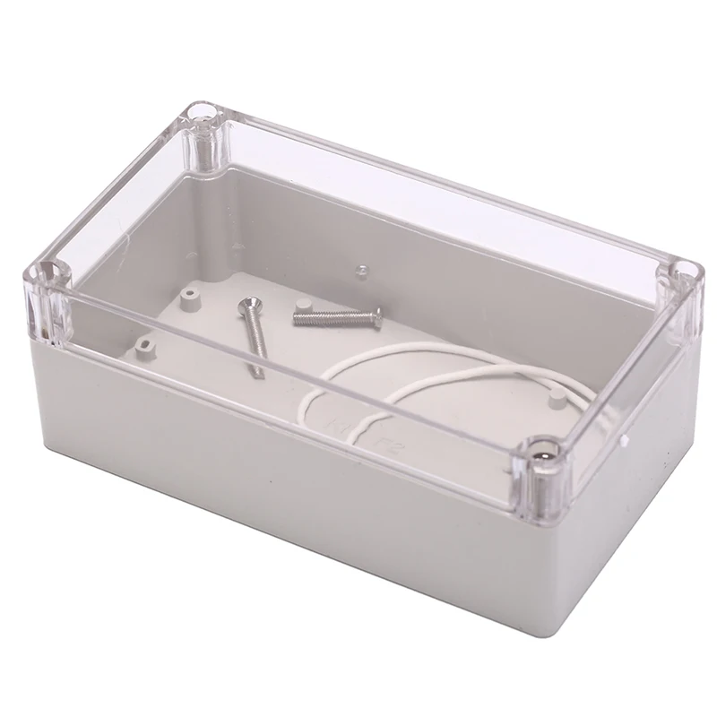 1PC ABS Waterproof Box Plastic Cover Electronic Case Custom Project Instrument Enclosure 158*90*60mm