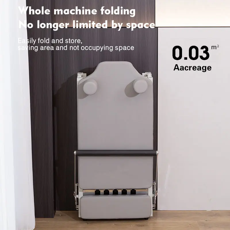 معدات إصلاح بيلاتيس كبيرة قابلة للطي سرير يوجا أساسي للياقة البدنية المنزلية آلة التخسيس الصلب ABS الصلب بيلاتيس