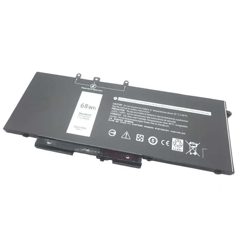 Imagem -04 - Lmdtk Nova Bateria do Portátil Gjknx para Dell Latitude E5480 5580 5490 5590 Precisão M3520 M3530 Gd1jp 7.6v 68wh