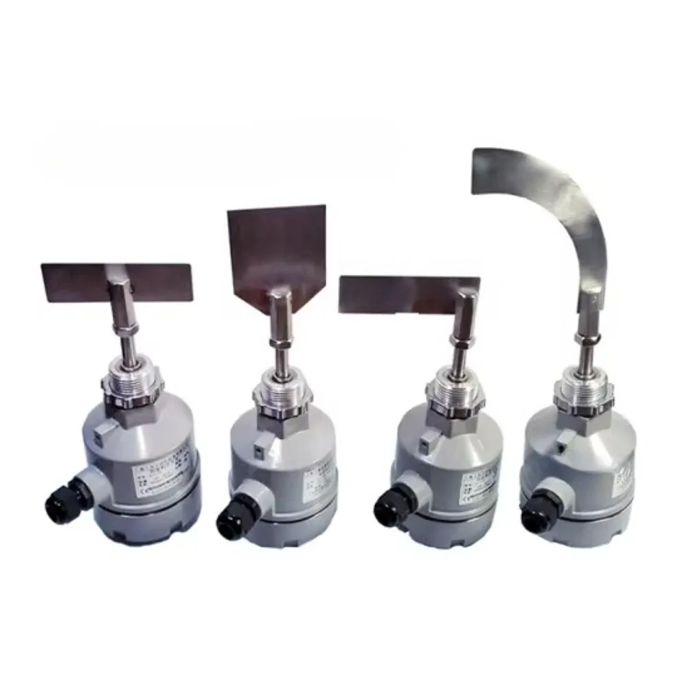 Rotary Paddle Level Switch with Extended Rod, Thread Type Industrial Limit Sensor for Granular & Powder Material Level Detection
