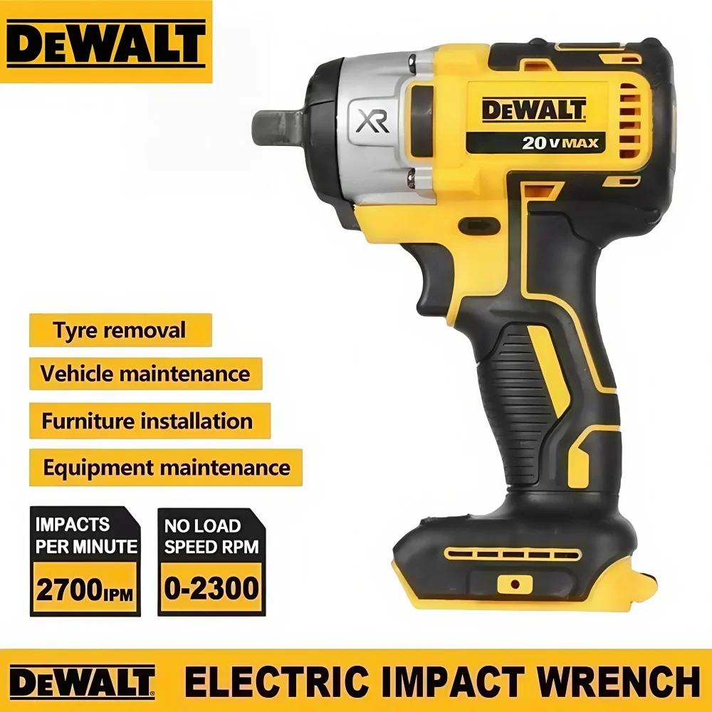 

DEWALT DCF880 Аккумуляторный ударный гайковерт 205 Нм Компактный электрический аккумуляторный электроинструмент 2300 об/мин для аккумулятора Dewalt 20 В