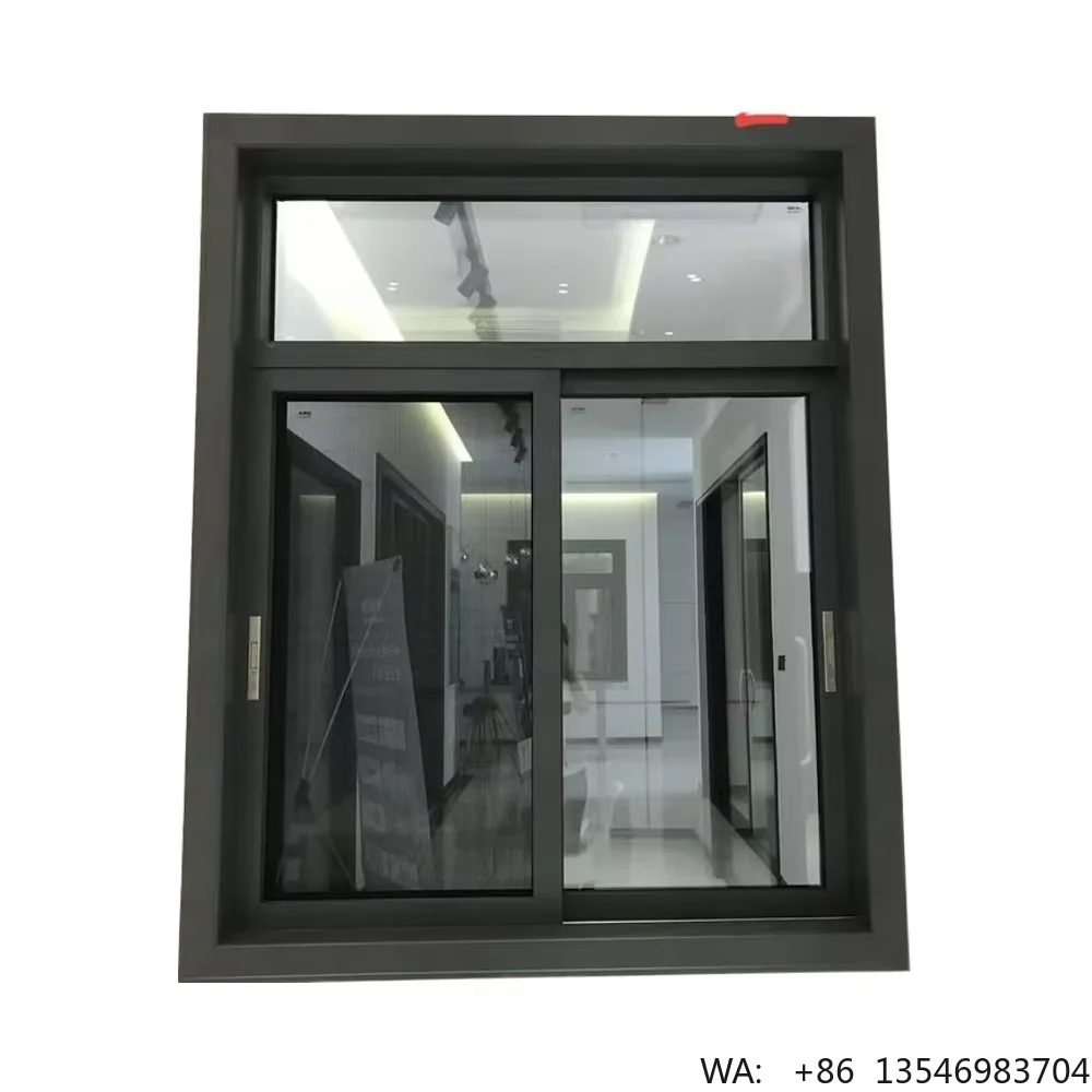 

Wholesale High-performance Wide View Transparent Glass Aluminum Sliding Window Soundproof Heat Insulation Window