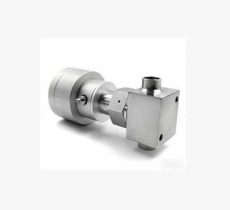 Customizable 316 Stainless Steel Interchangeable Swagelok Pneumatic Bellows Sealing Valve 6LV-BN8BW8-C For Angle Control Valves