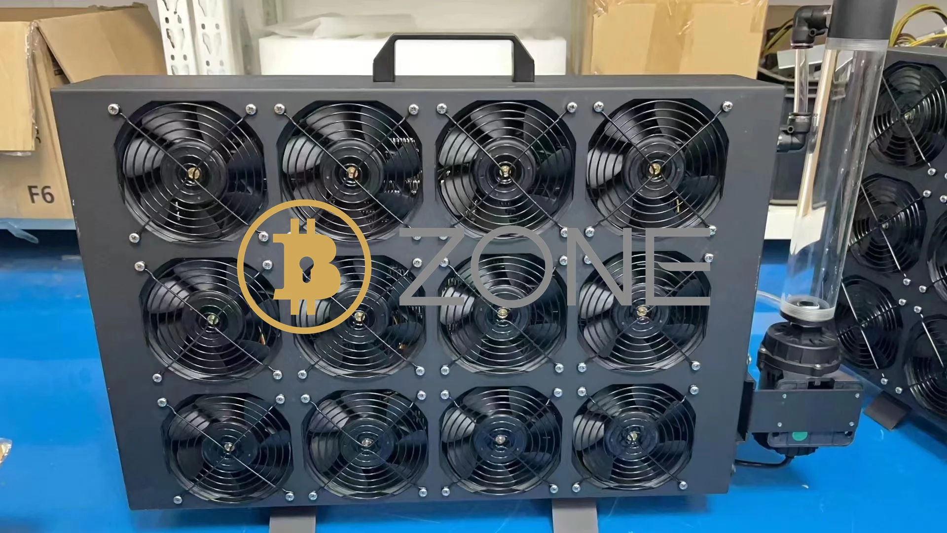 Imagem -04 - Overlock Cooling System Kit Radiador do Ventilador de Água para Bitmain S19 S19pro Whatsminer M21s M20 Aumentar Hashrate em 60