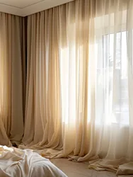 Curtain with Simple and Vintage Style Design ideal for Decorating Living room Bedroom Window or Door ployester curtain