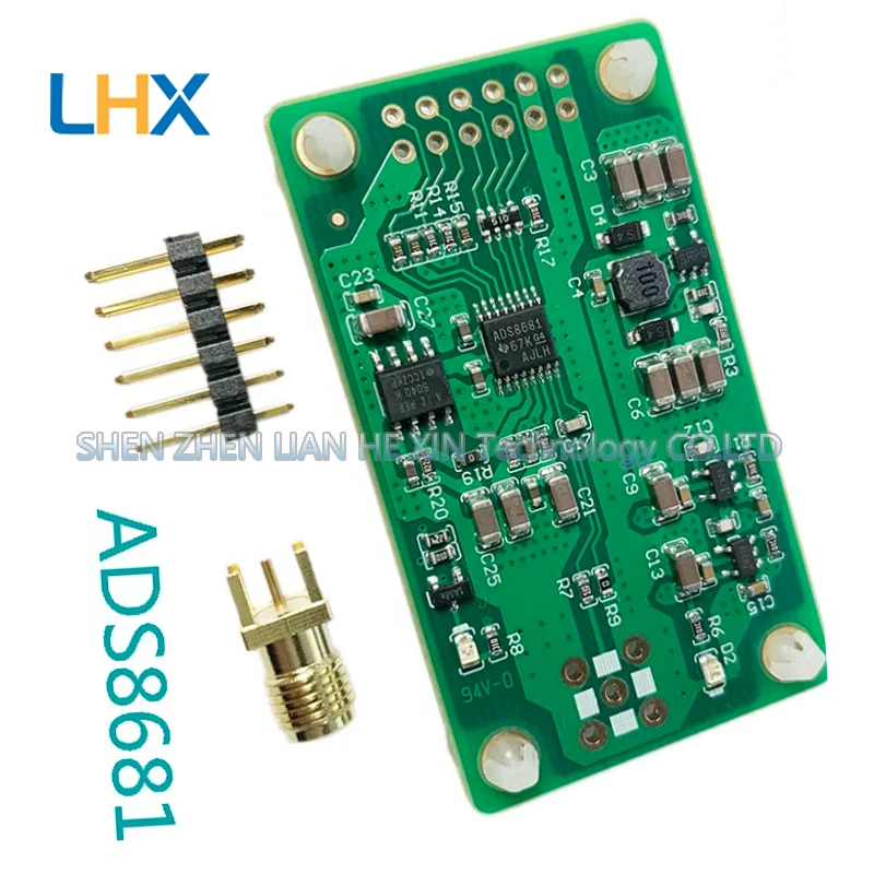 ADS8681 Single/Dual-Bipolar ADC Module 16-bit 1 Msps SAR 2.56 - 12.288V Input in stock