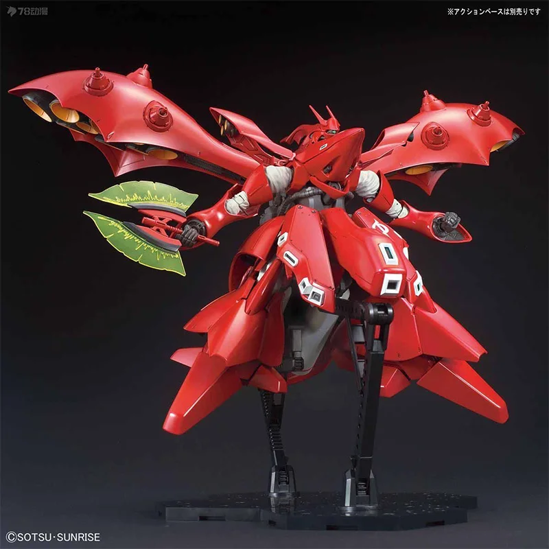 Bandai HGUC 1/144 MSN-04 2 NIGHTINGALE Model Kit Assembly Anime Action Figure Assembly Model Toys Gift for Children