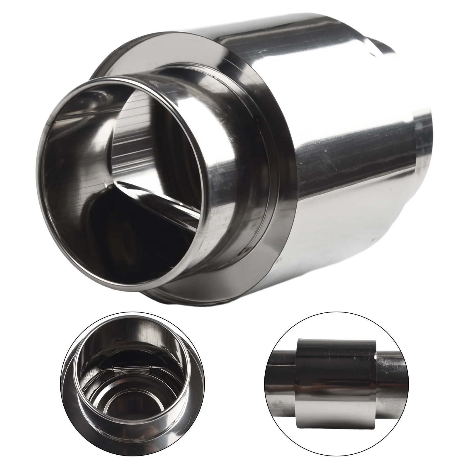 Gas Water Heater Anti Backflow Check Valve 60mm Stove Pipe Chimney Tent Pipe Flue Extension Tube Adapter Gas Water Heater