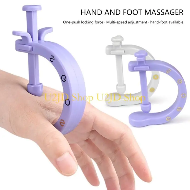 

U2JD Noise Less Operate Foot Hand Comfort Massage Tool 12 Customizable Intensities